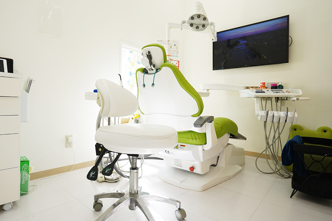 痛みが出にくい注射位置｜野田市のいちファミリー歯科医院